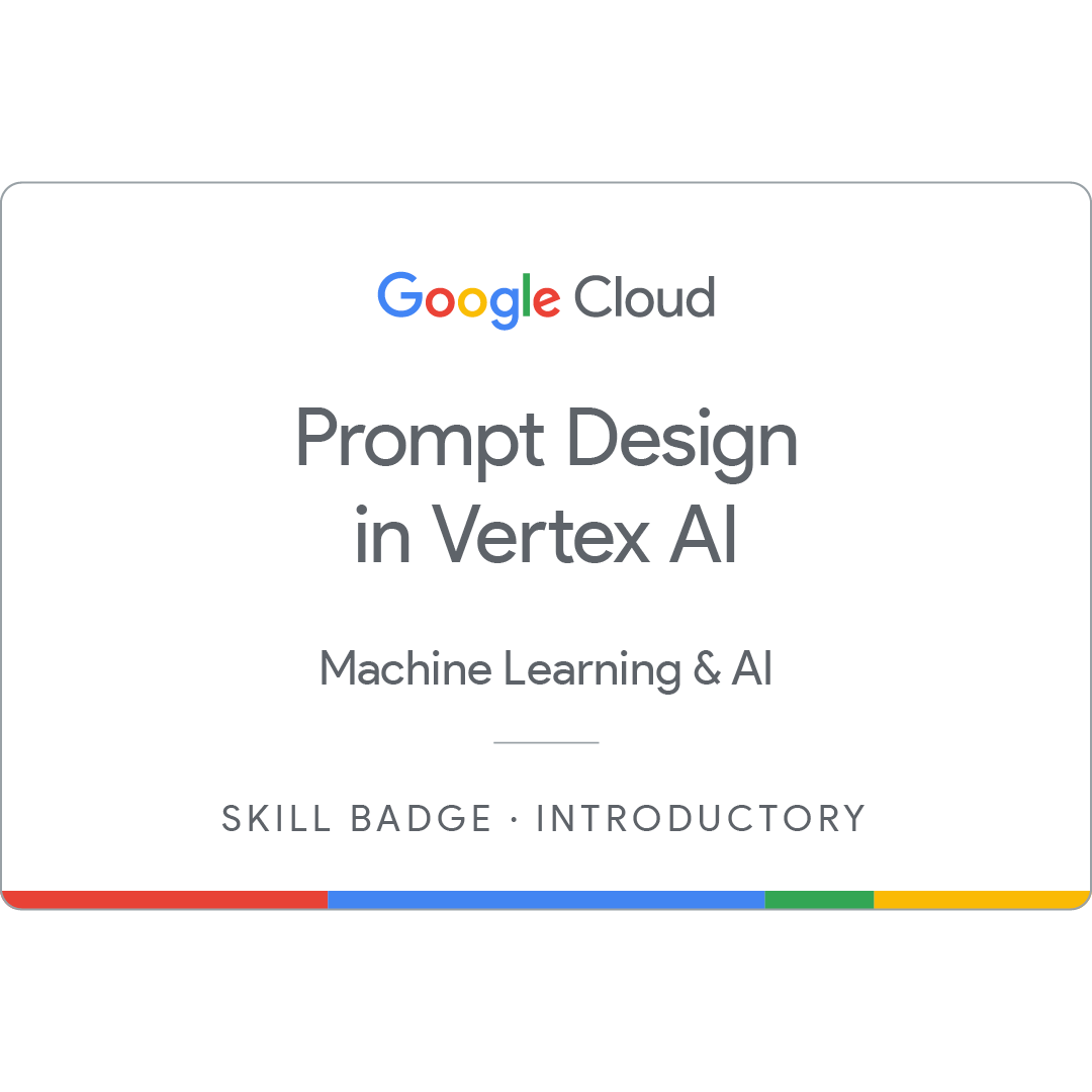 Google Cloud Prompt Design in Vertex AI